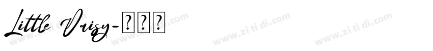Little Daisy字体转换